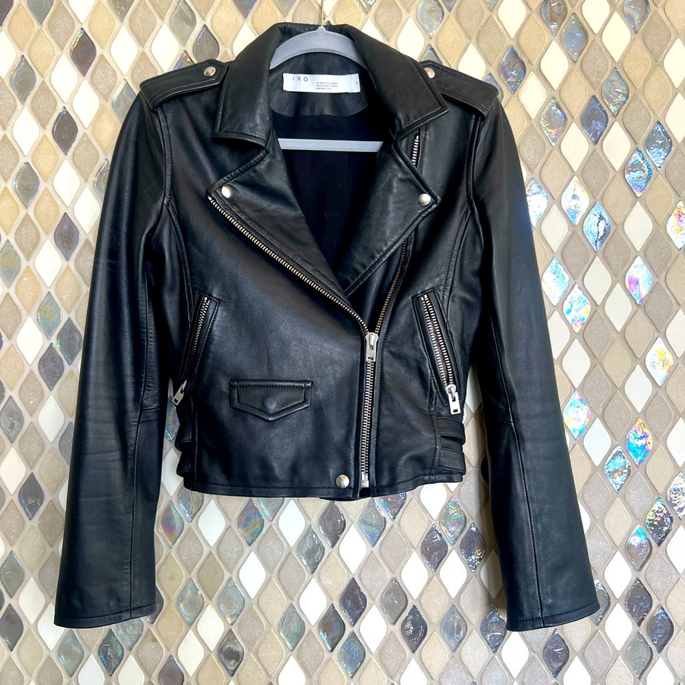 Gorgeous IRO Ashville leather jacket